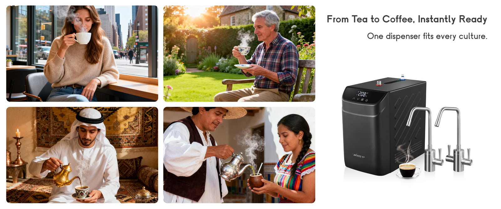 Hot Water, Different Worlds: How Global Drinking Cultures Shape the Future of Kitchen Innovation