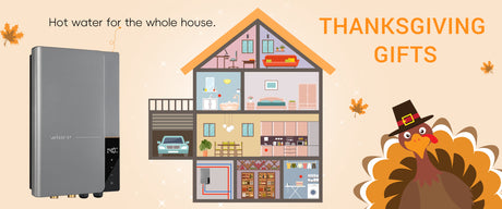 Gratitude and Warmth: Celebrating Thanksgiving with Family and Tankless Electric Water Heaters