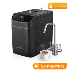 WINTEMP Instant Hot Water Dispenser — 208°F Compact Under-Sink Unit with Wi-Fi Smart Control & Child-Lock Hot-Only Faucet